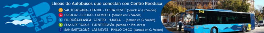 centro reeduca línea de autobuses